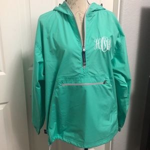 Pullover Rain Jacket By Charles River Apparel Mint